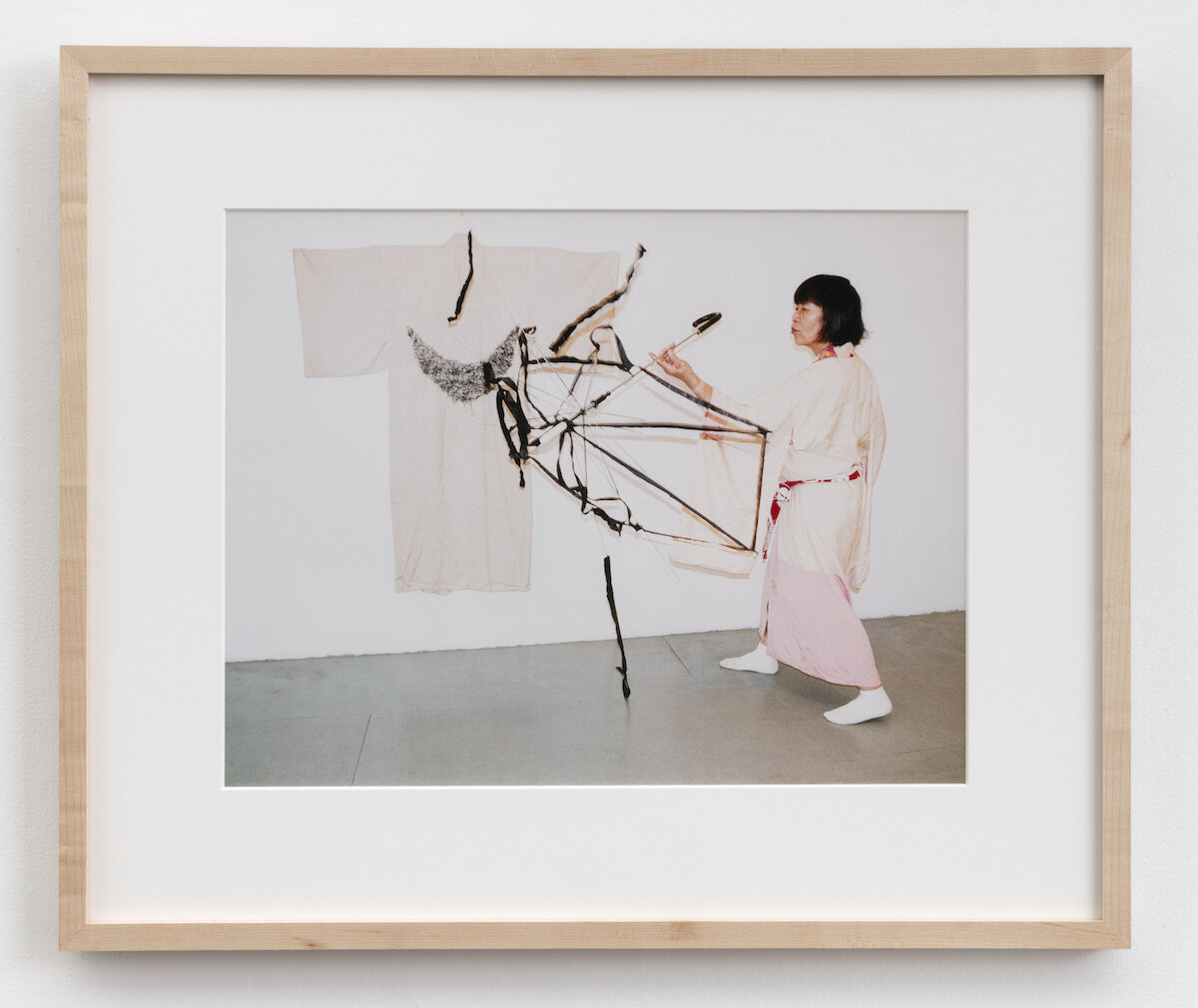  Umbrella Dance (dedicated to Leon Golub),  2004, Framed photograph, 11 x 14 in, Image courtesy of the Sol LeWitt Collection, Photo: Adam Reich 
