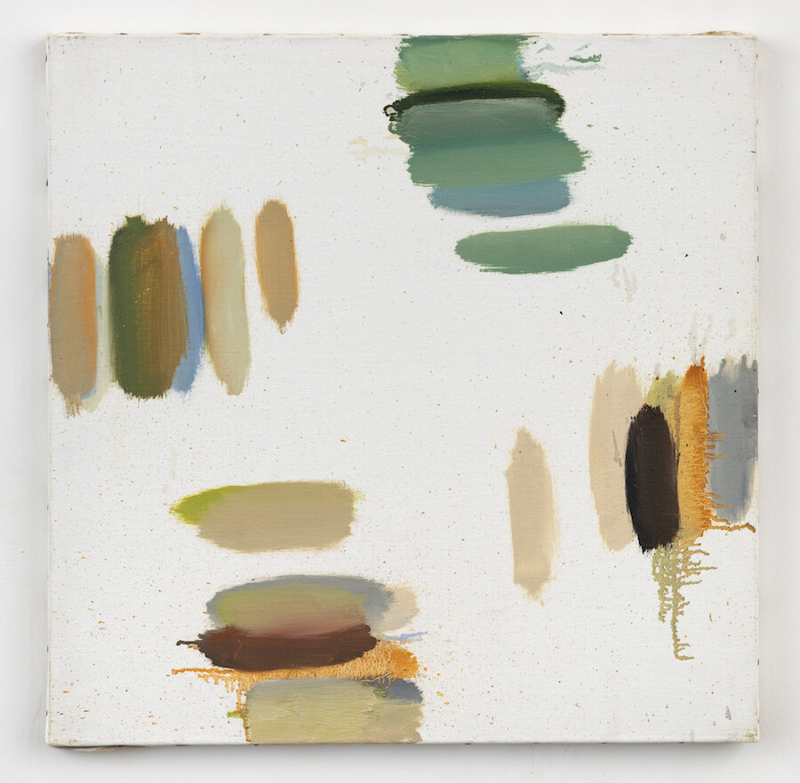 Untitled, December 1998 Oil on linen, 23.6 x 23.6 in / 60 x 60 cm ALM-60-1998-001