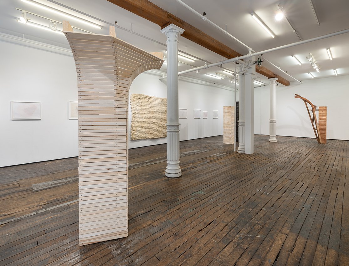 Installation view at Zürcher Gallery, New York. Photo by Adam Reich.