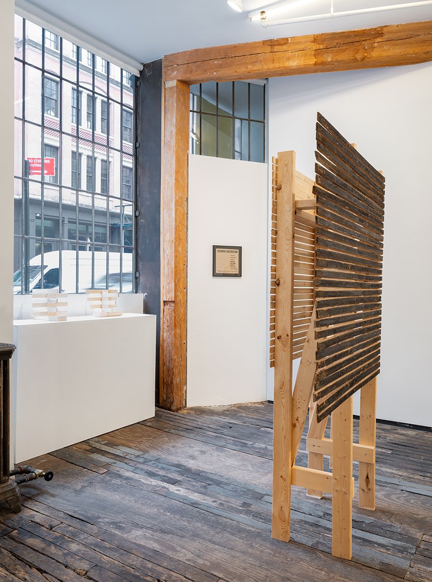 Installation view at Zürcher Gallery, New York. Photo by Adam Reich.