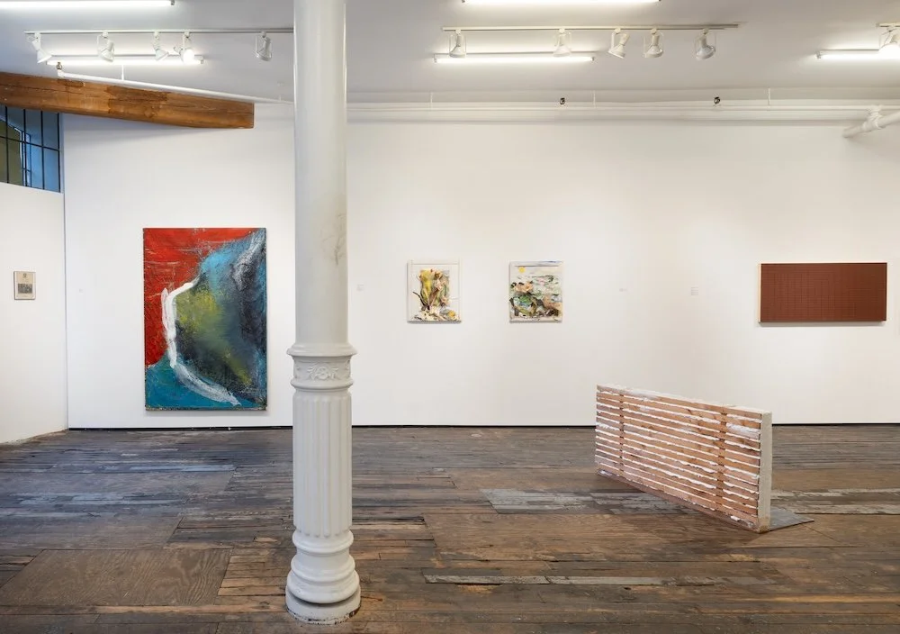  Installation view of  13 Women Artists  at Zürcher Gallery, New York (January 11–February 28, 2026).  Photo by Adam Reich. 