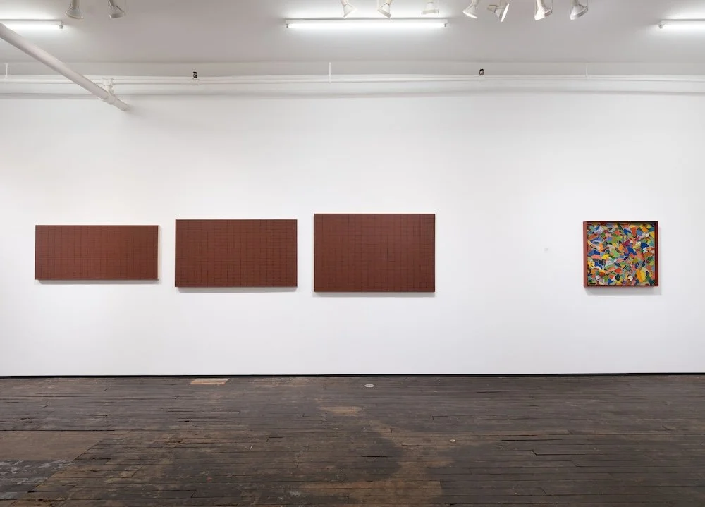  Installation view of  13 Women Artists  at Zürcher Gallery, New York (January 11–February 28, 2026).  Photo by Adam Reich. 