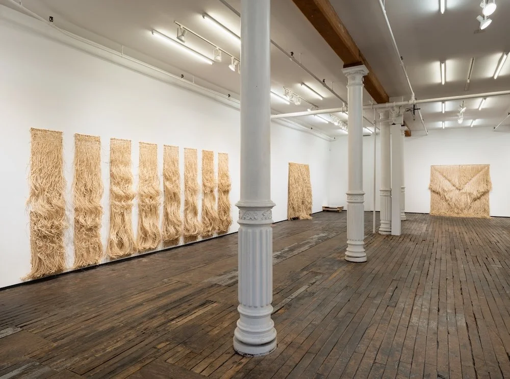  Installation view of Brenda Miller,  Dianderous, Entassis, Gaude , Works 1971–93, at Zürcher Gallery, New York (March 14–May 7, 2026).  Photo by Adam Reich.  