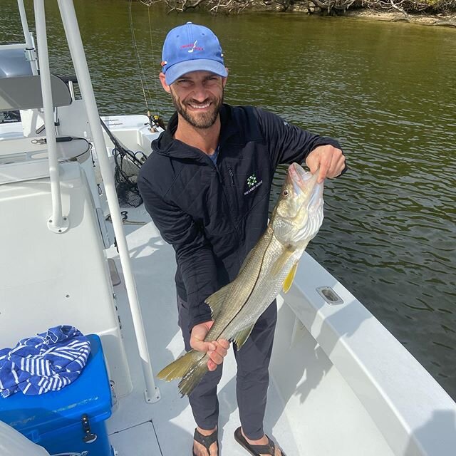 Nice snook on a windy day!