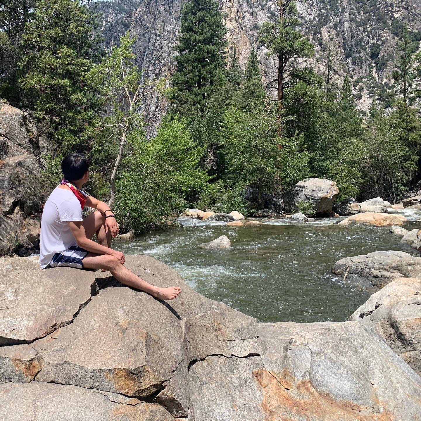 I sit by myself, talking to the tree-ee-ees!

#travel #outdooradventures #hiking #nature #naturelover #romanticizeyourlife #kingscanyonnationalpark #rivers