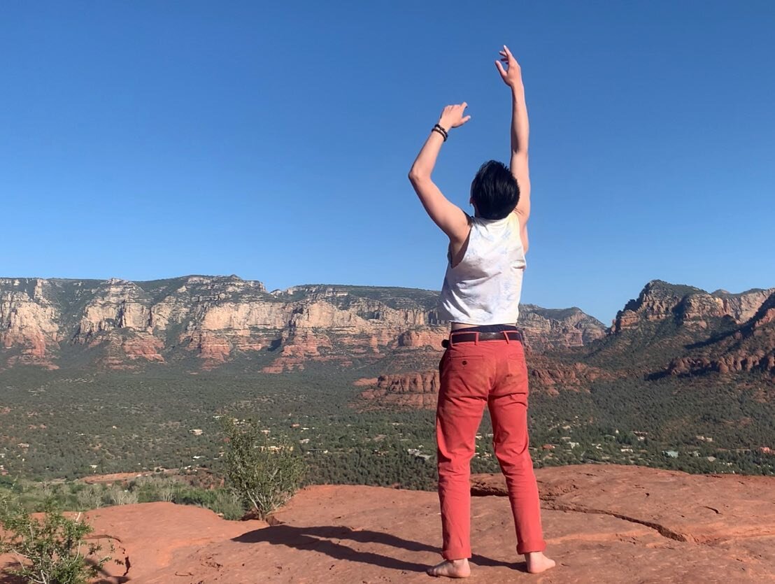 &ldquo;Suffering and compassion allows one to see the true nature of all being.&rdquo;

An experience I&rsquo;ll never forget 🧡 We came up to the Sedona Airport Mesa Vortex and had a sacred moment of prayer, of purification, of healing with nature. 