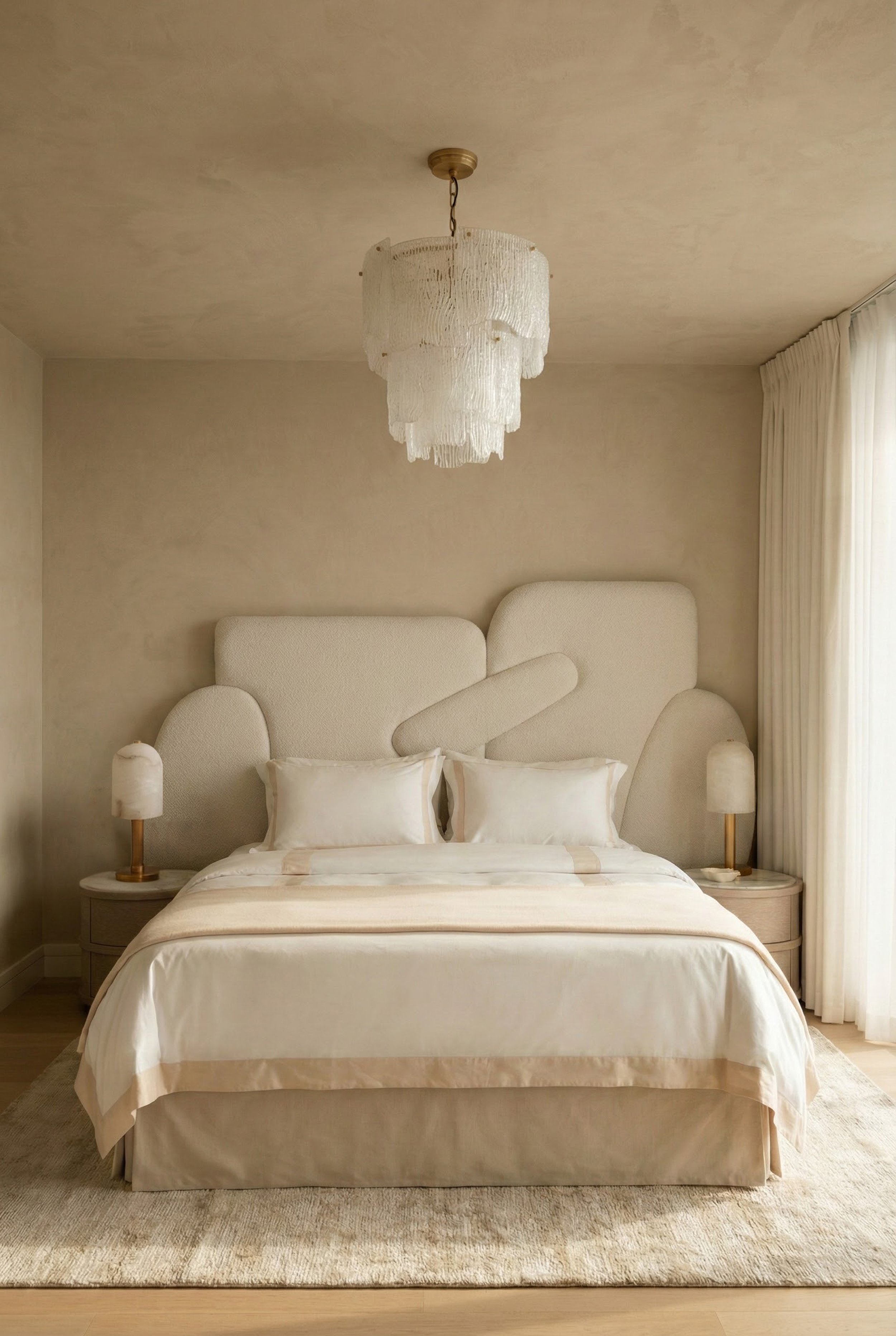 Custom Bedding for high-rise in Century City, CA