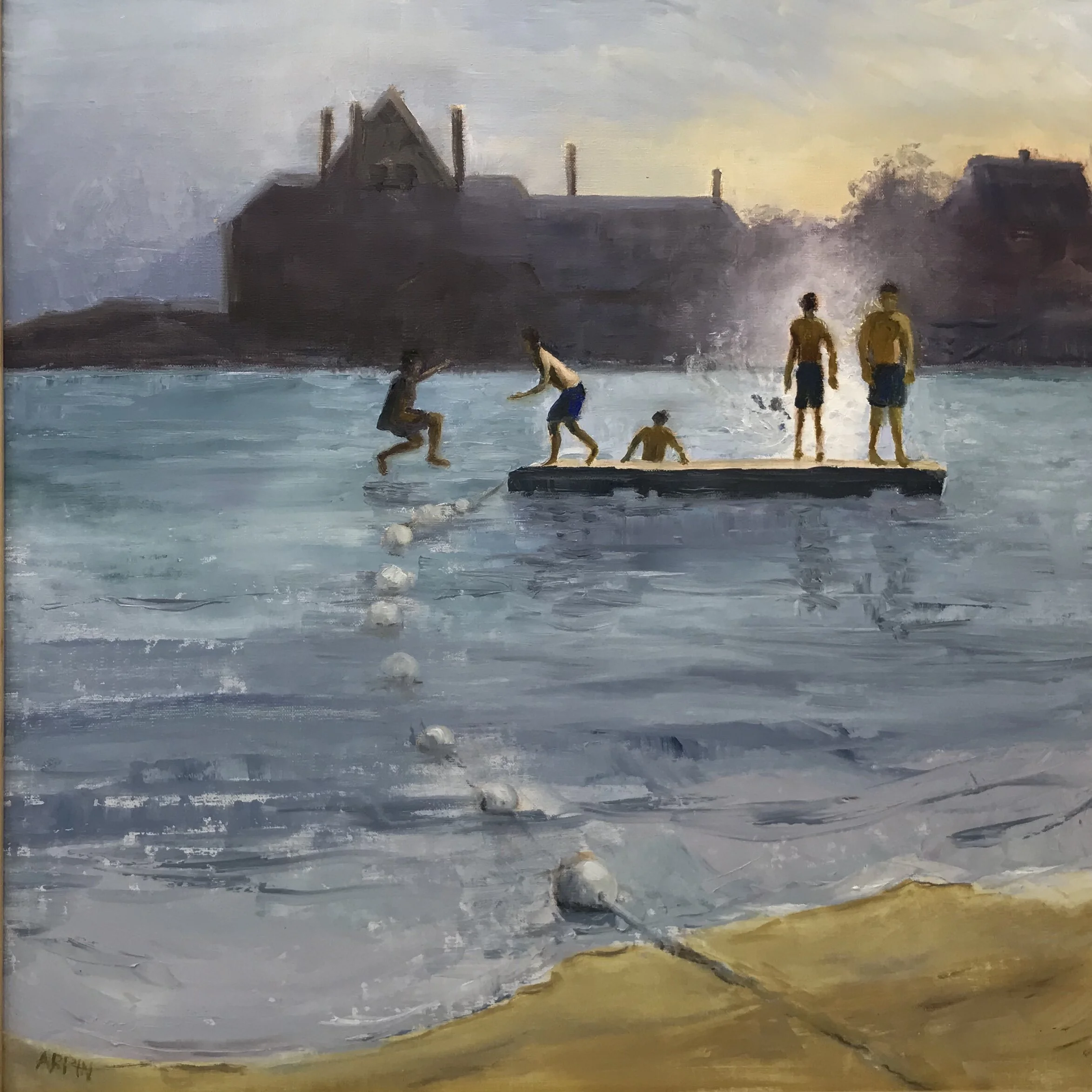 Last Splash- Gooseberry Beach