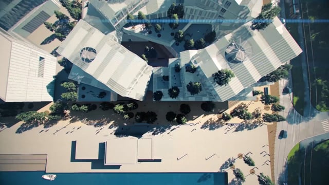 Mixed use development at Caen (France)