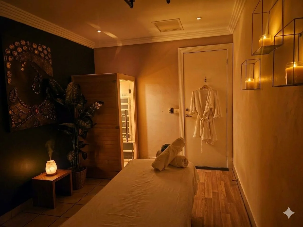 sauna room