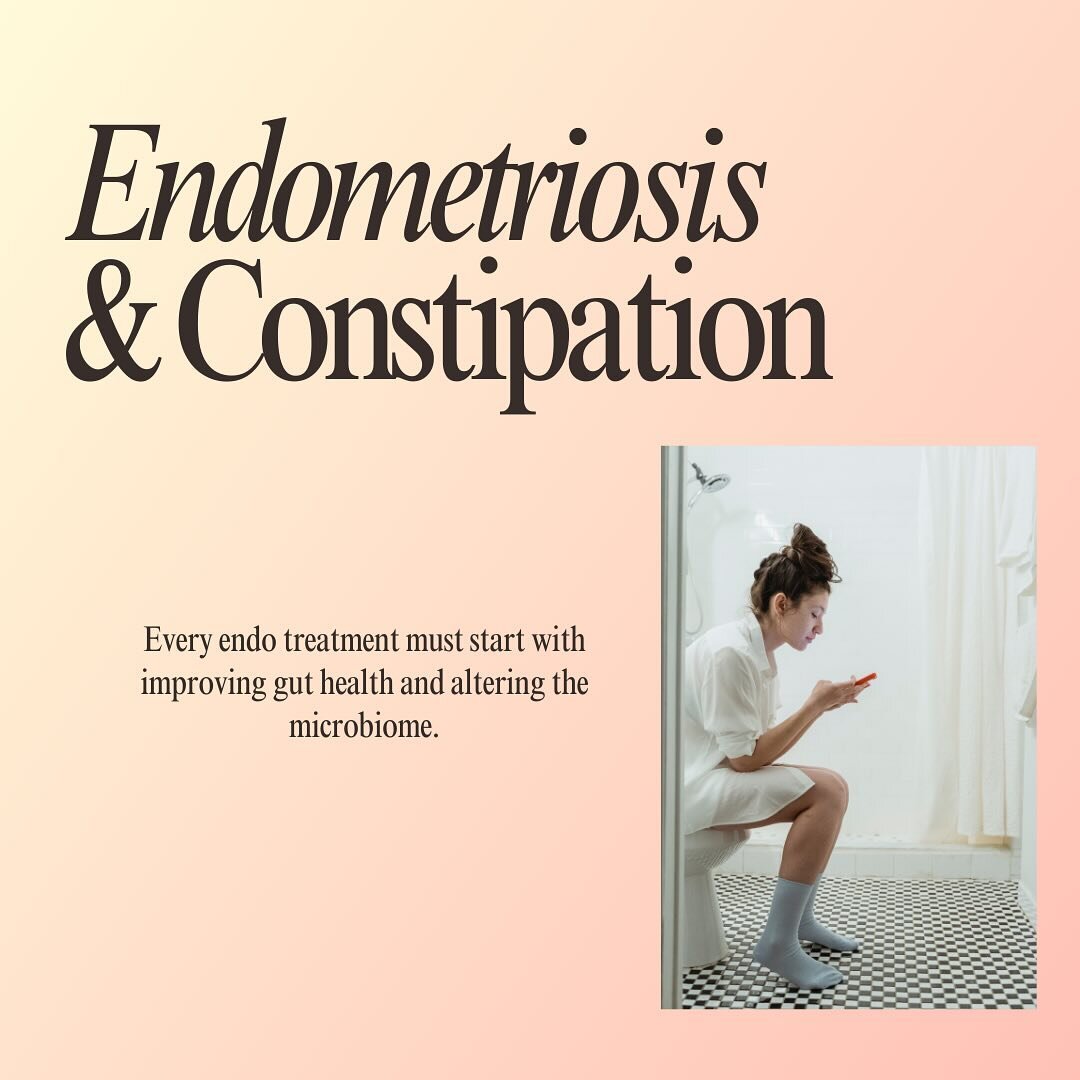 Endometriosis &amp; Constipation:

+ Endometriosis always affects gut health  + Lesions can grow on parts of the intestines, rectum or bowel causing significant pain  + New research connects endo with abnormal histamine response  + Histamine can crea