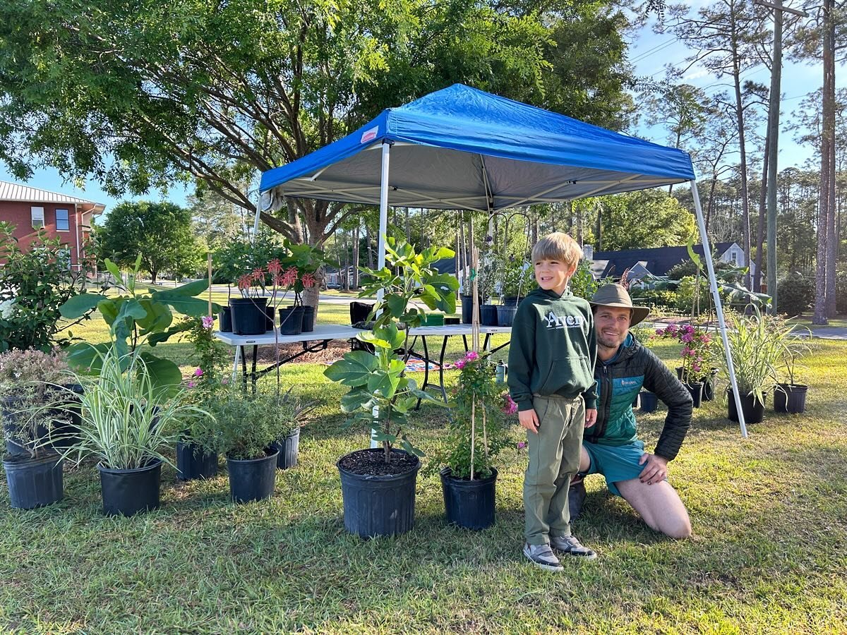 A beautiful morning at Moultrie&rsquo;s newest community market representing Avery Nursery. Looking forward to spending more Saturdays here! @mccpra19
