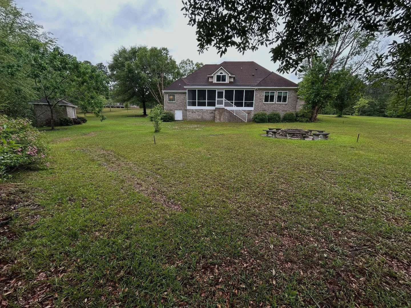 Before, during, and after photos of this project on Southlake Drive. The project began with the client&rsquo;s vision of having a solar structure integrated into the landscape. The logical place was over the swimming pool. The client also assembled a