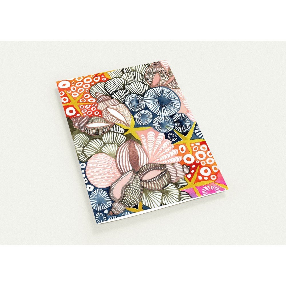 Tidepool Treasures | Coastal Art Greeting Cards