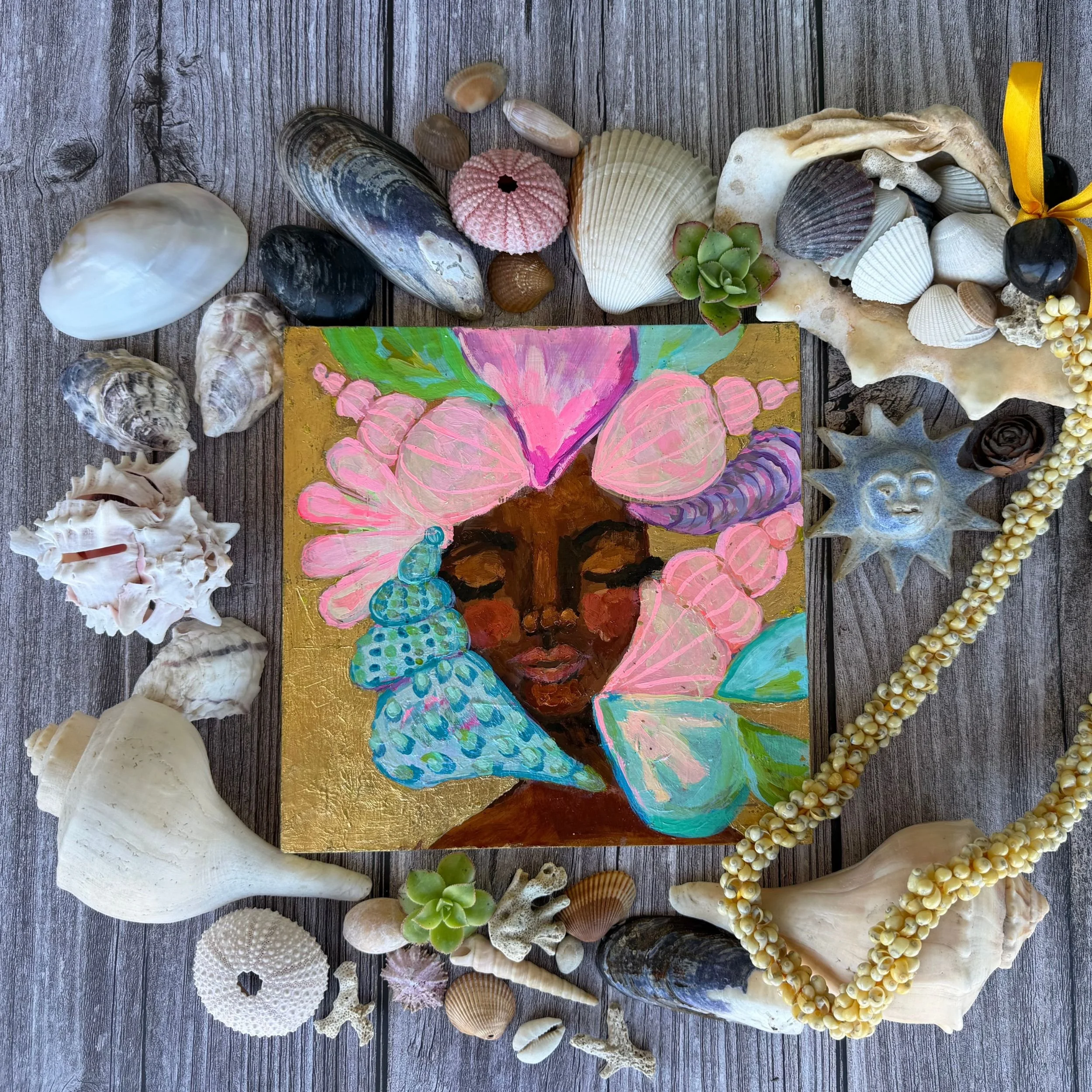 Crowned In Ocean Treasures