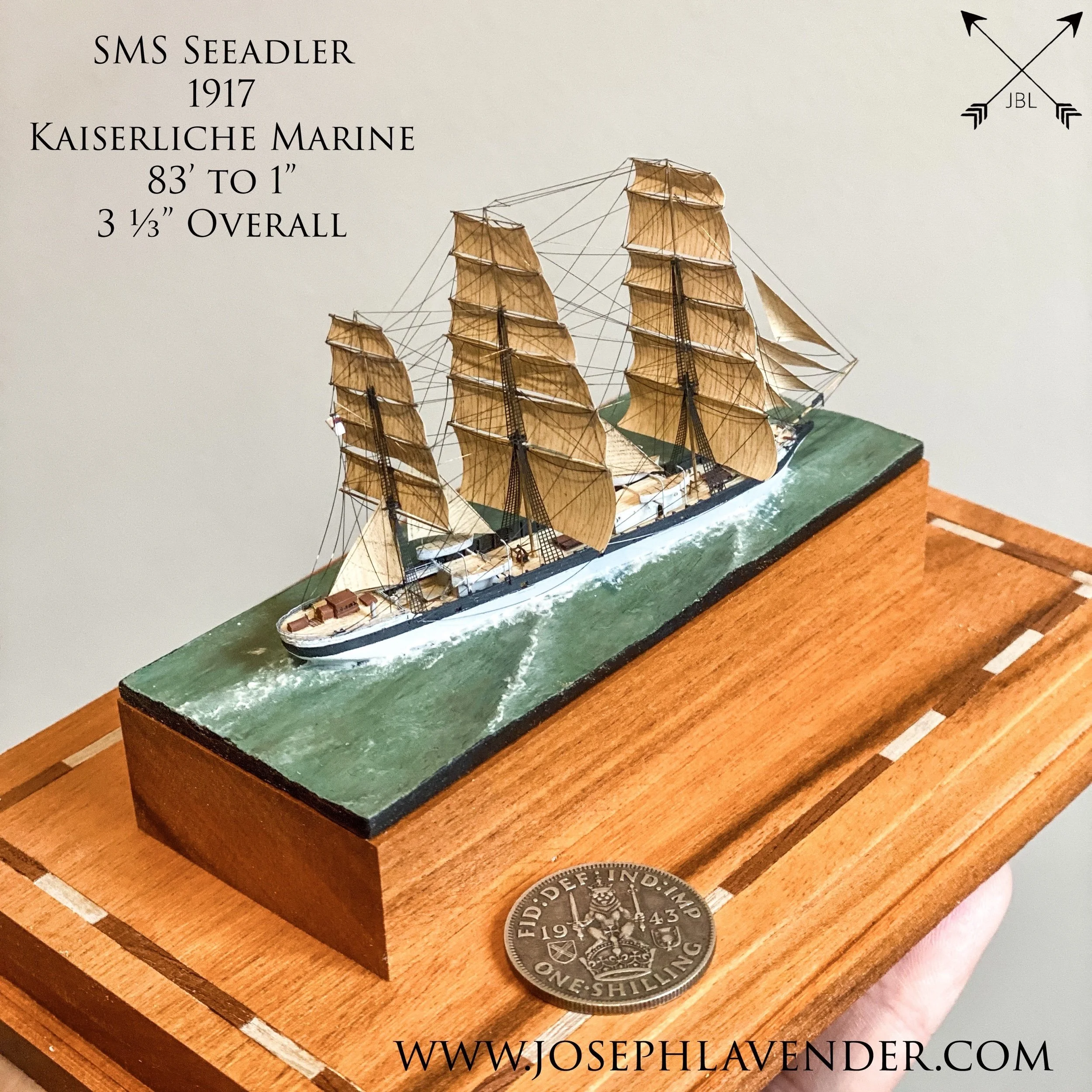 SMS Seeadler — Ships by Joseph Lavender