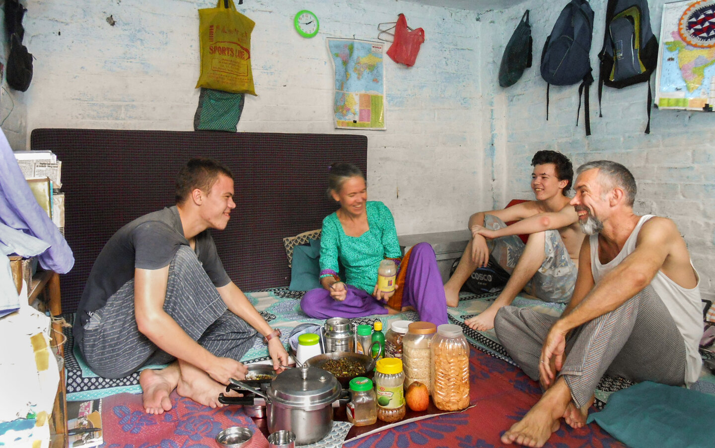 Tom, Cathy, Oscar and Mark Delaney