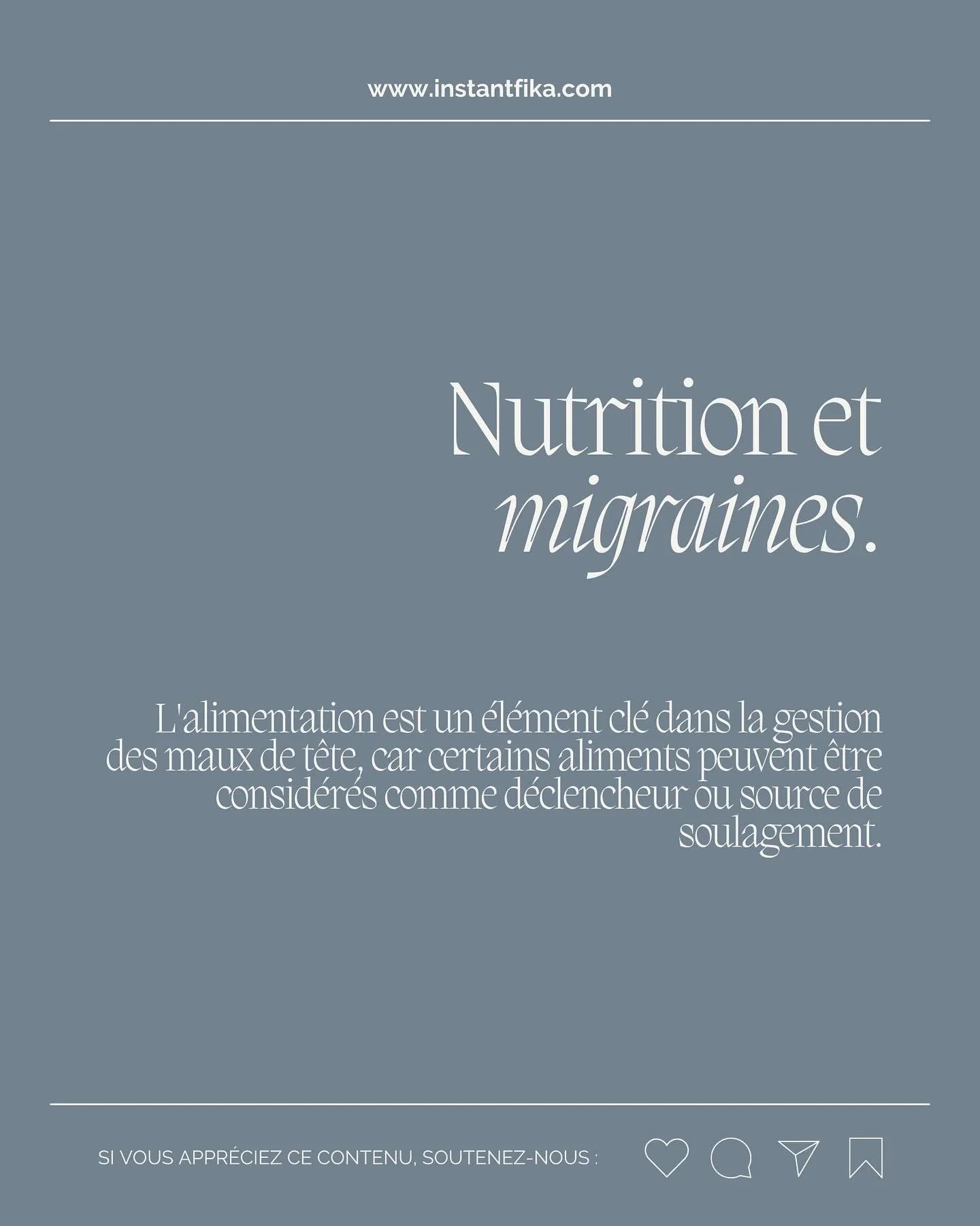 Et bien &eacute;videmment, n&rsquo;oubliez pas de boire de l&rsquo;eau ! 💦 #migraine