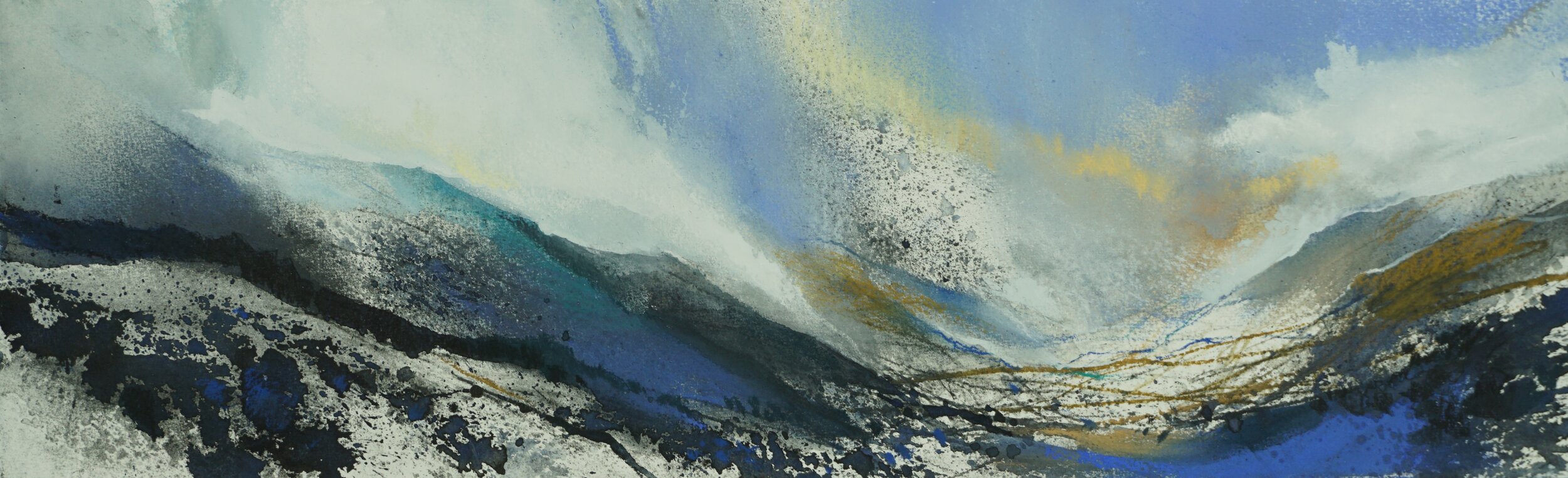 Blue Evening Towards Hawes