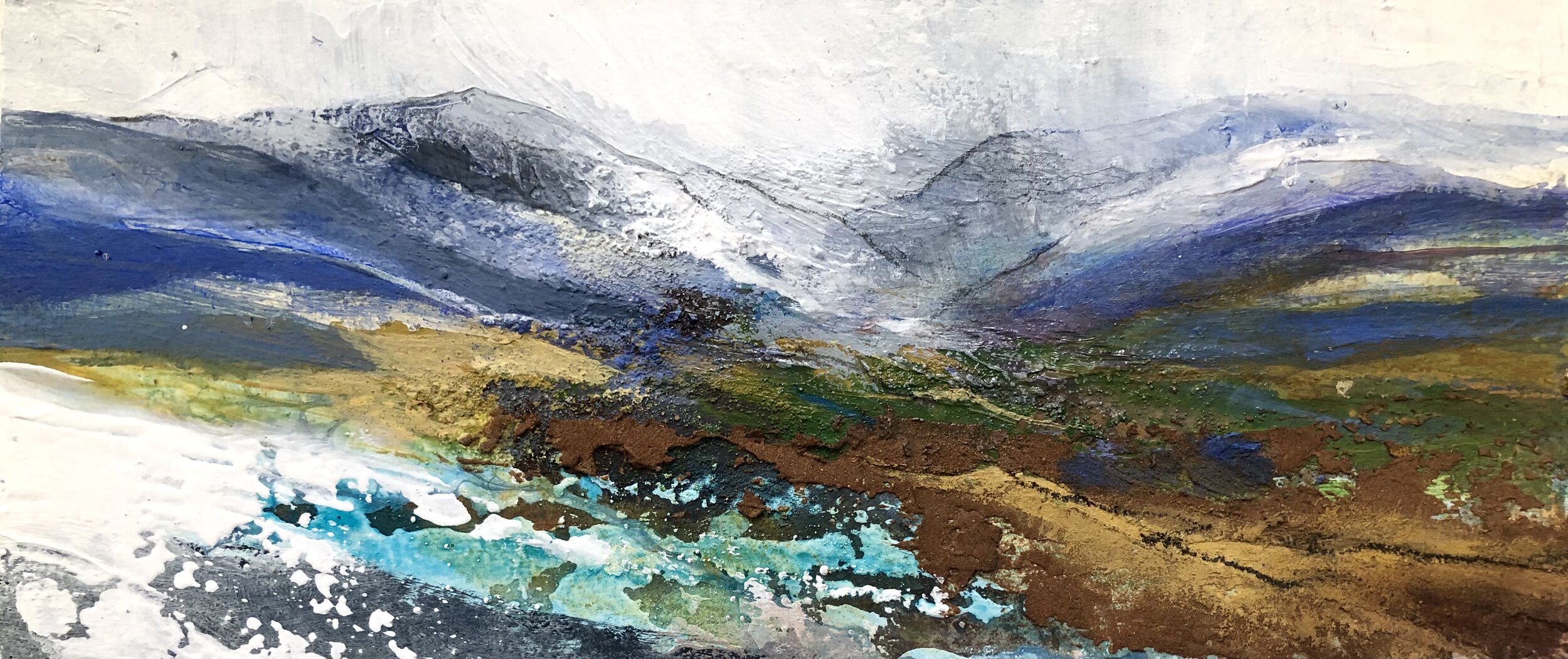 Snow in the Shadow Upper Teesdale