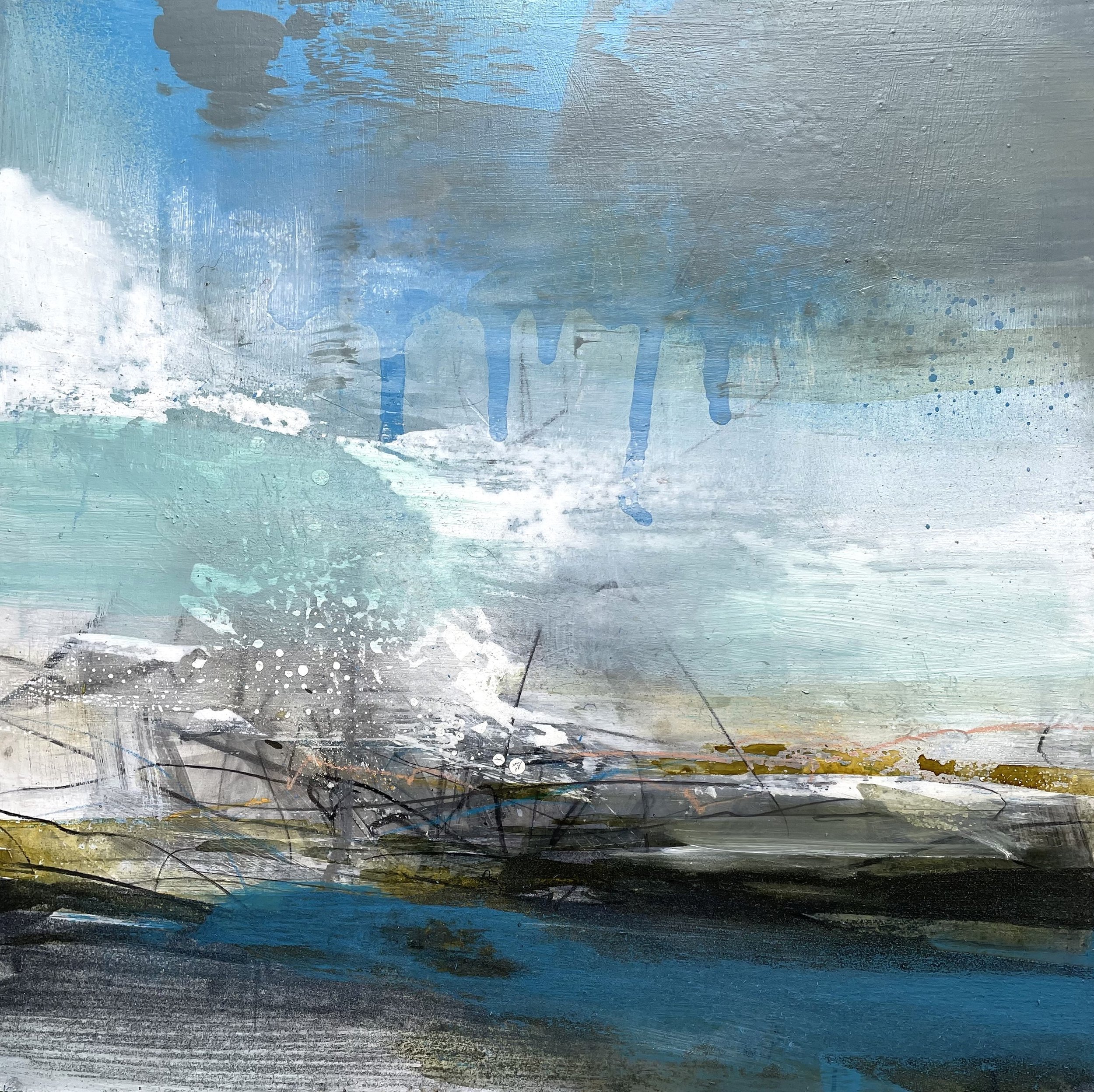 Rain Over The Sound of Mull - Giclee Print