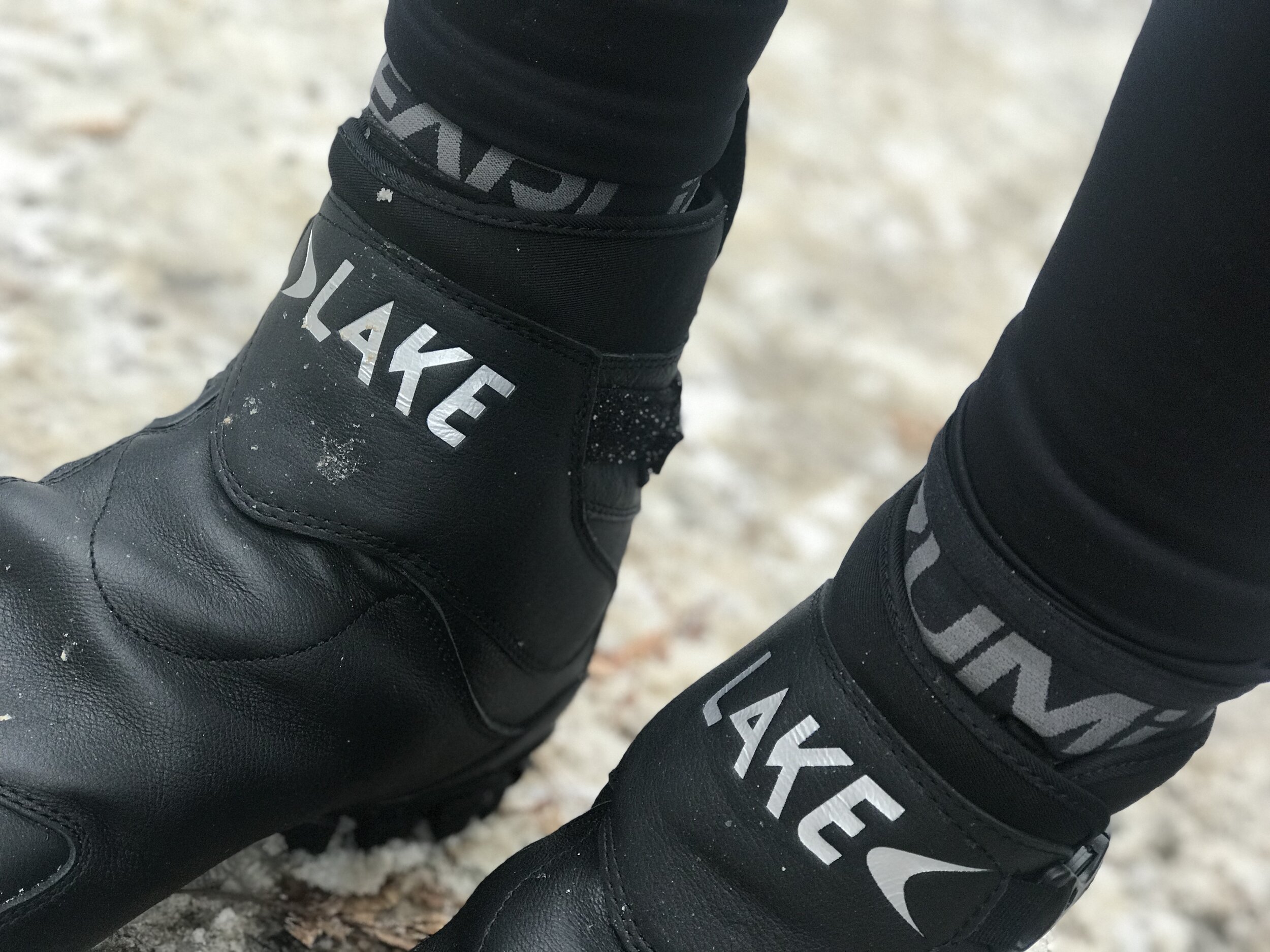 レイク メンズ スニーカー シューズ CX146-X Wide Cycling Shoe Men's Black Black Reflective