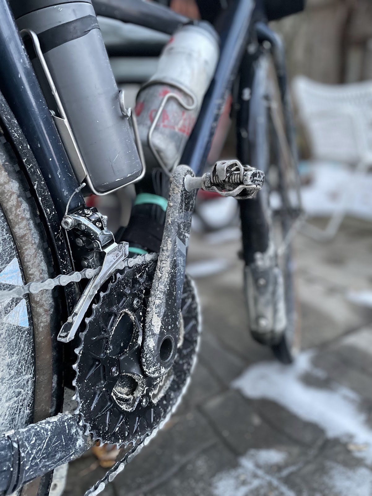 Mountain bike, road bike, bicycle chain washer, single chain