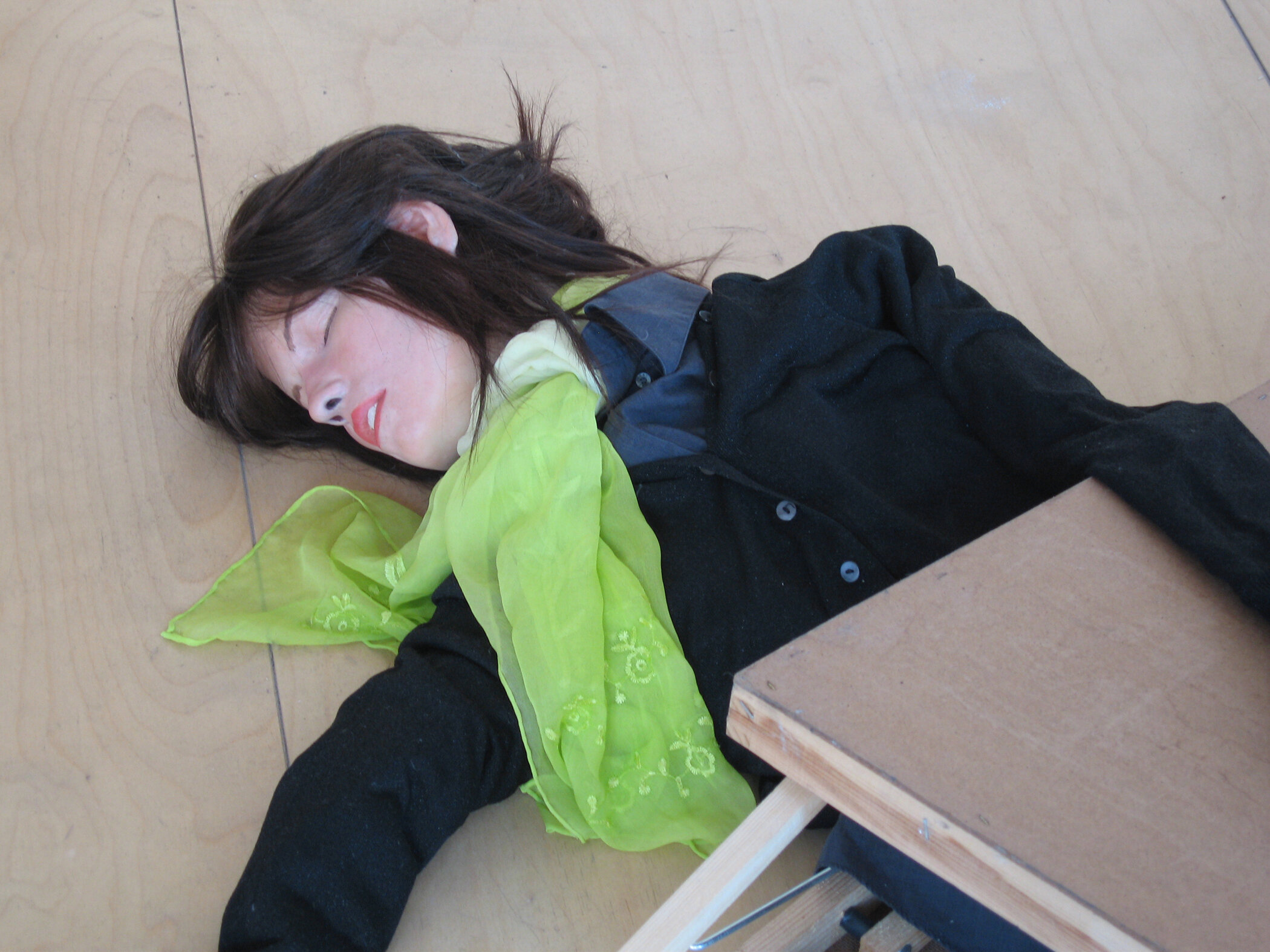 Isobel 2009, mixed media assemblage with audio, (detail)