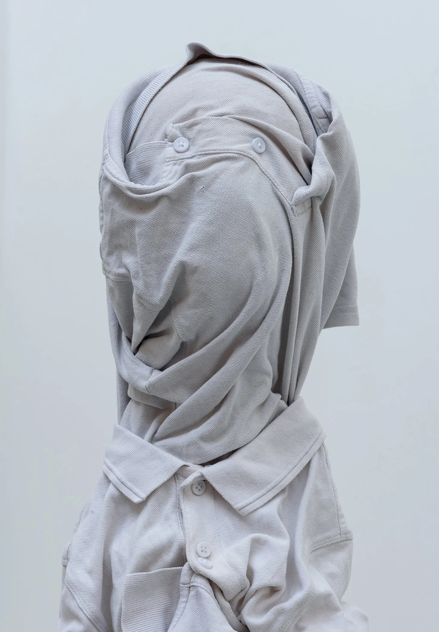 2019, Number 1 Son (detail), clothing and wood