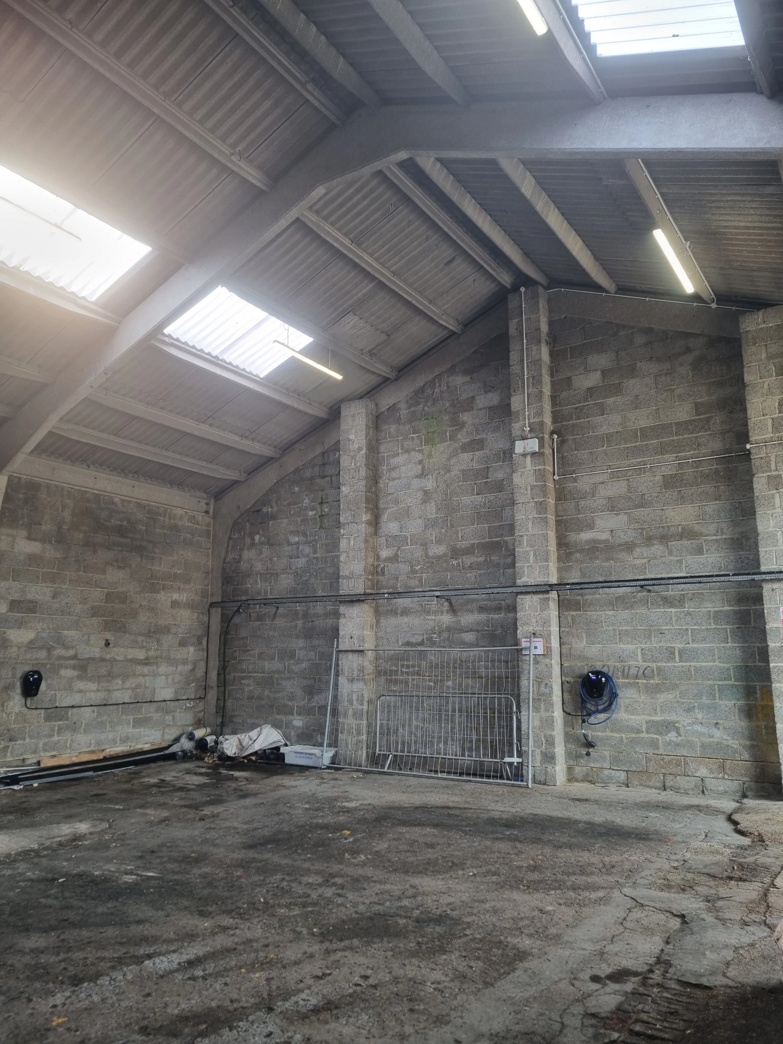 Crane Shed interior