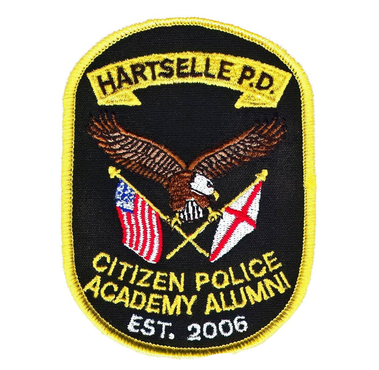 Hartselle Alabama Citizen Police Academy Alumni Patch 
