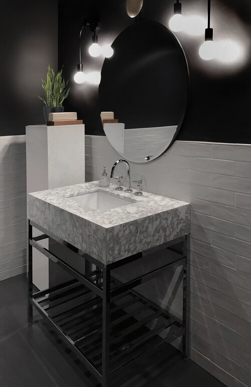 Lorenzo Cota Creative Interior Design, Cota Modern Contemporary Bathroom Vanity Mirror