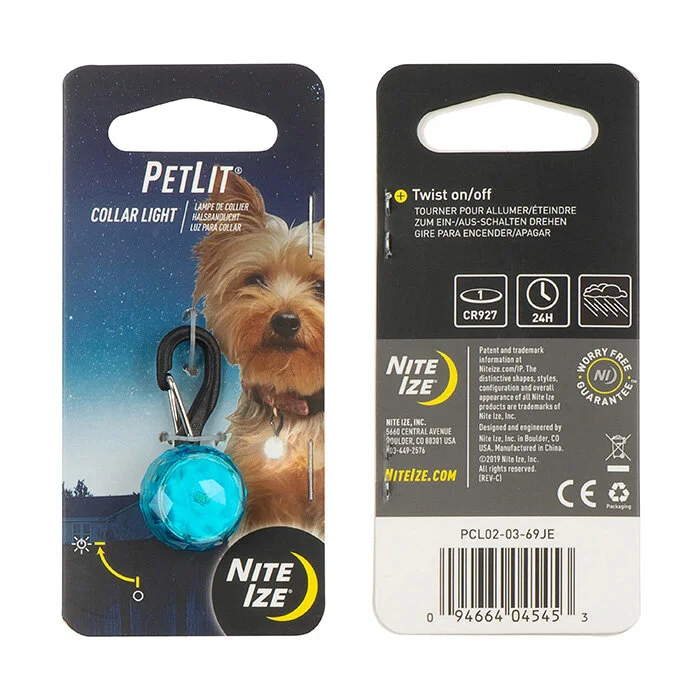 dog collar light battery