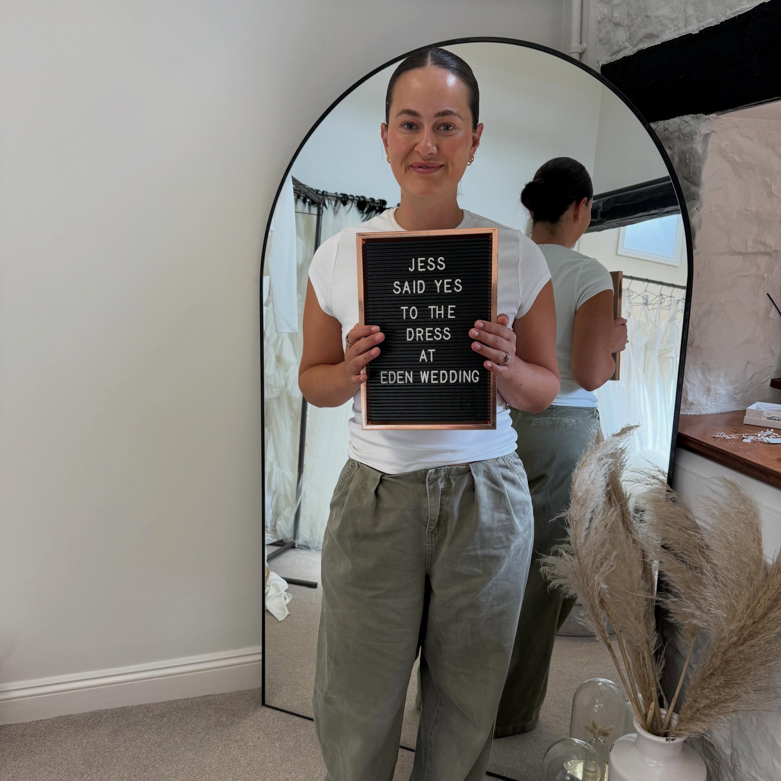 J E S S 

Congratulations Jess on finding your perfect dress - you&rsquo;re going to be a stunning bride! 

Thanks for choosing Eden Wedding xxx

#yestothedress #bride #wedding #weddingplanning