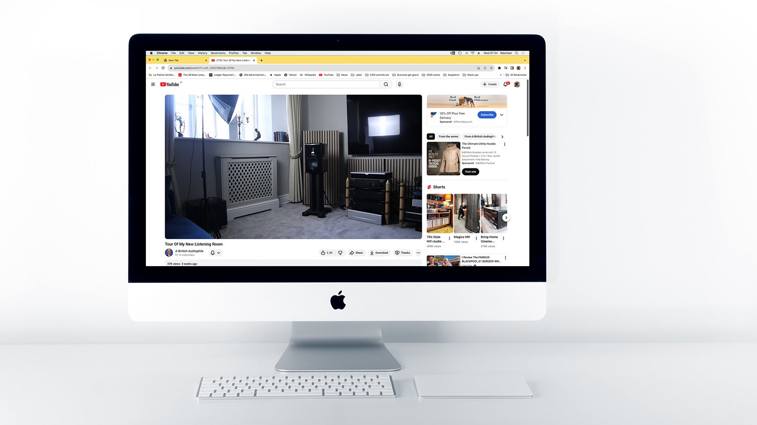 Reviewer 'A British Audiophile' talks us through his new listening room.