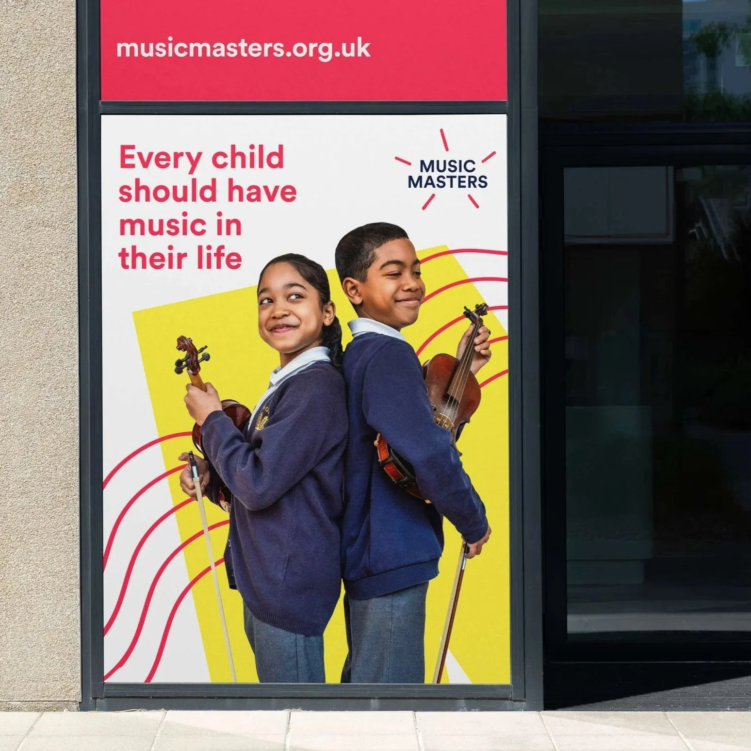 Music Masters branding: Making music and creativity inclusive for every child