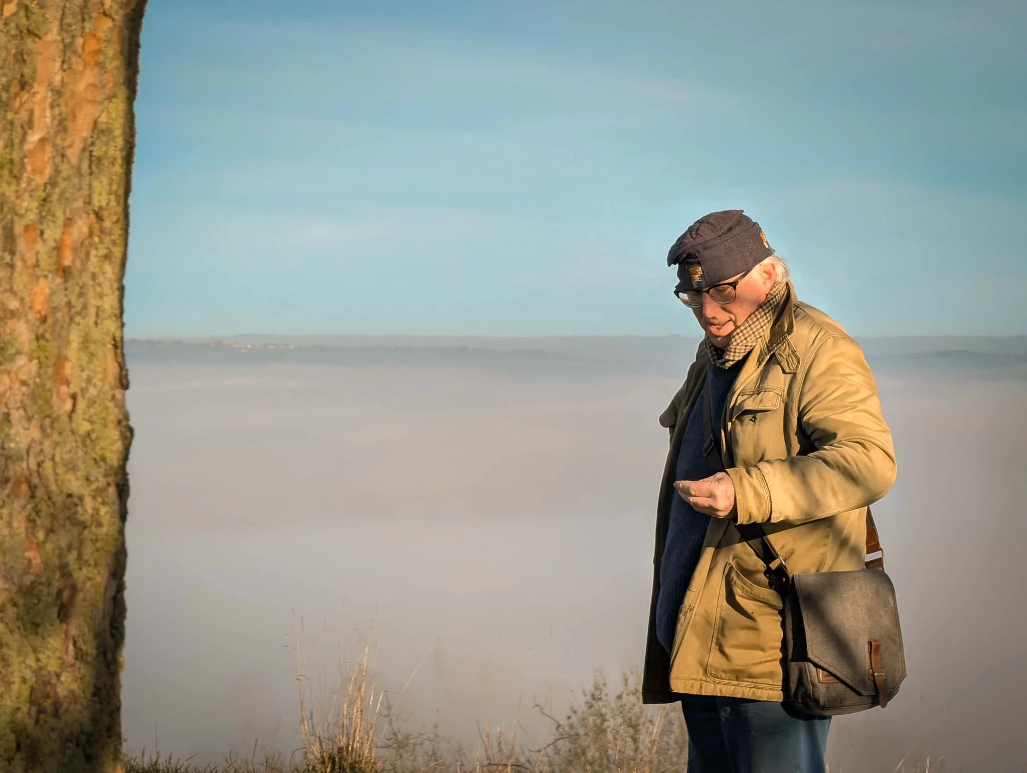 James Crowden muses over Ciderland on top of One Tree Hill