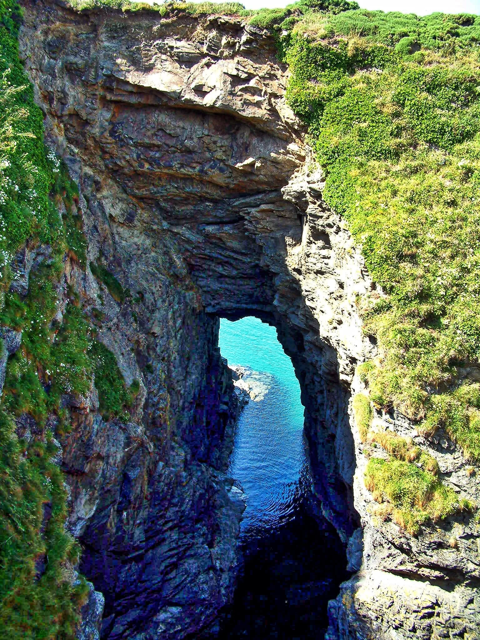 Celebrated Cornwall - Lundy Hole 