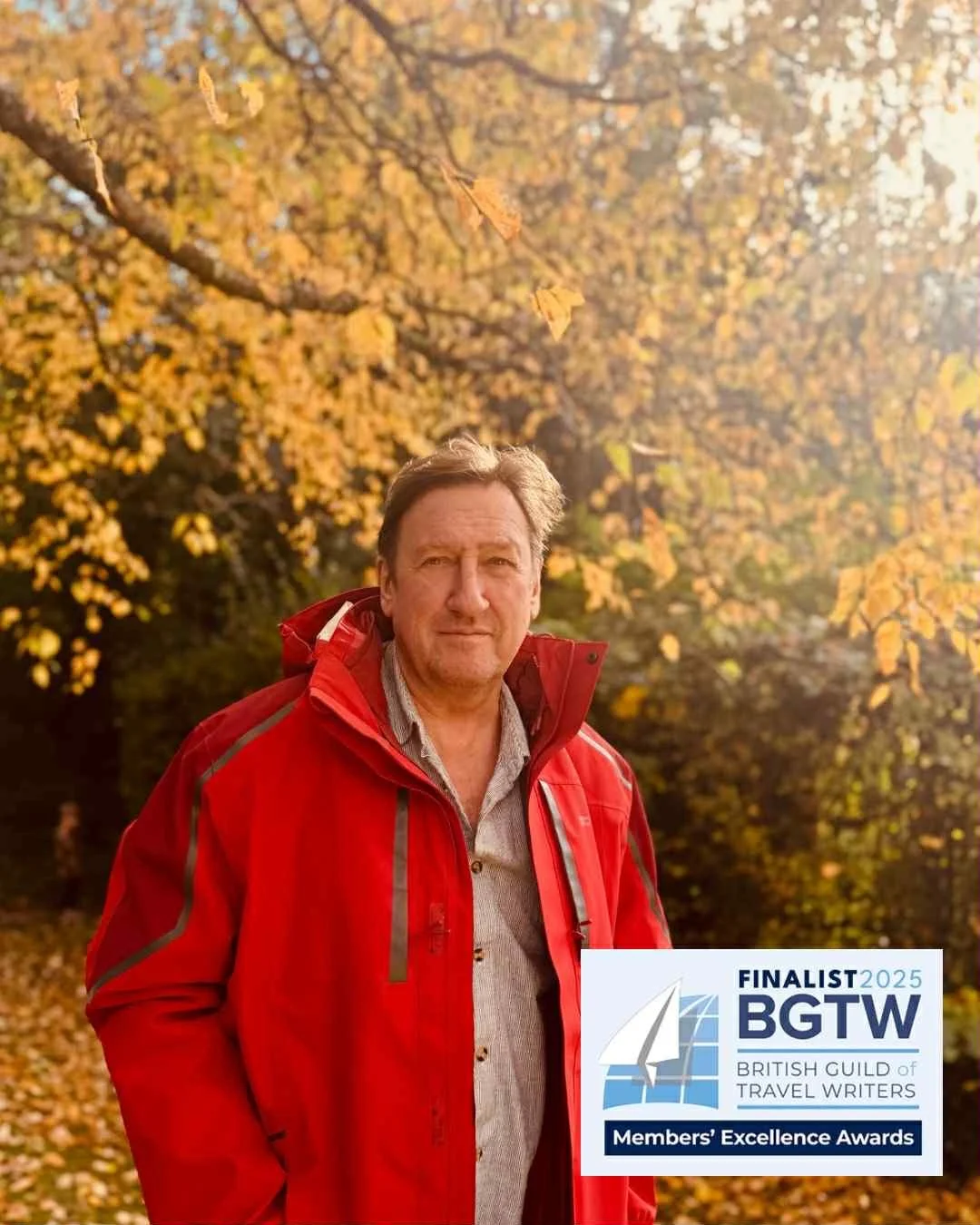 Martin Hesp Shortlisted for British Guild of Travel Writers Awards 2025