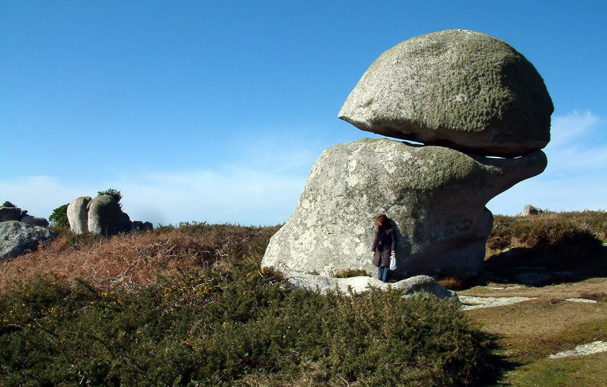 Strange rock formations on St Agnes