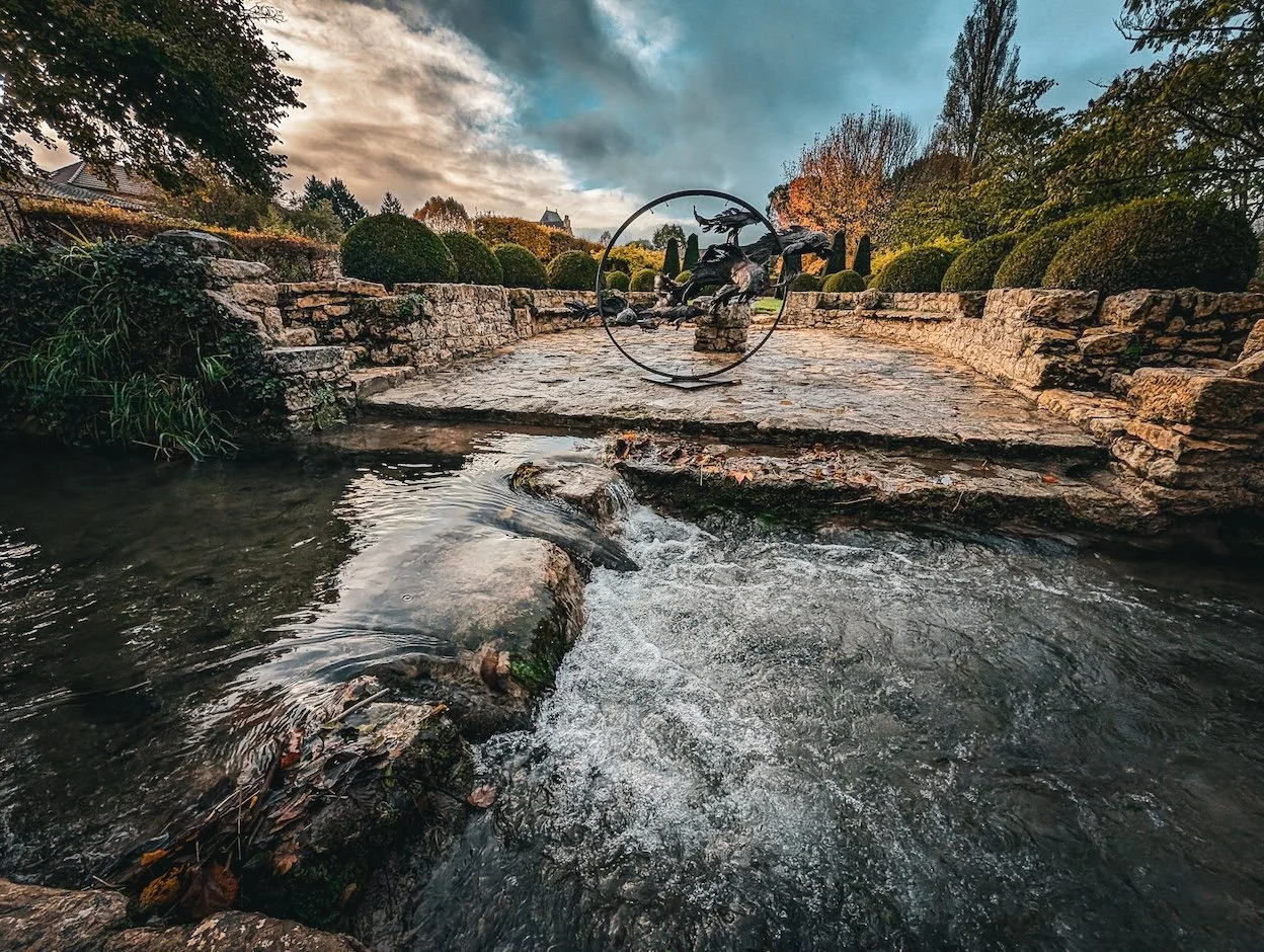 Winter gardens: Le Vieux Logis in Trémolat
