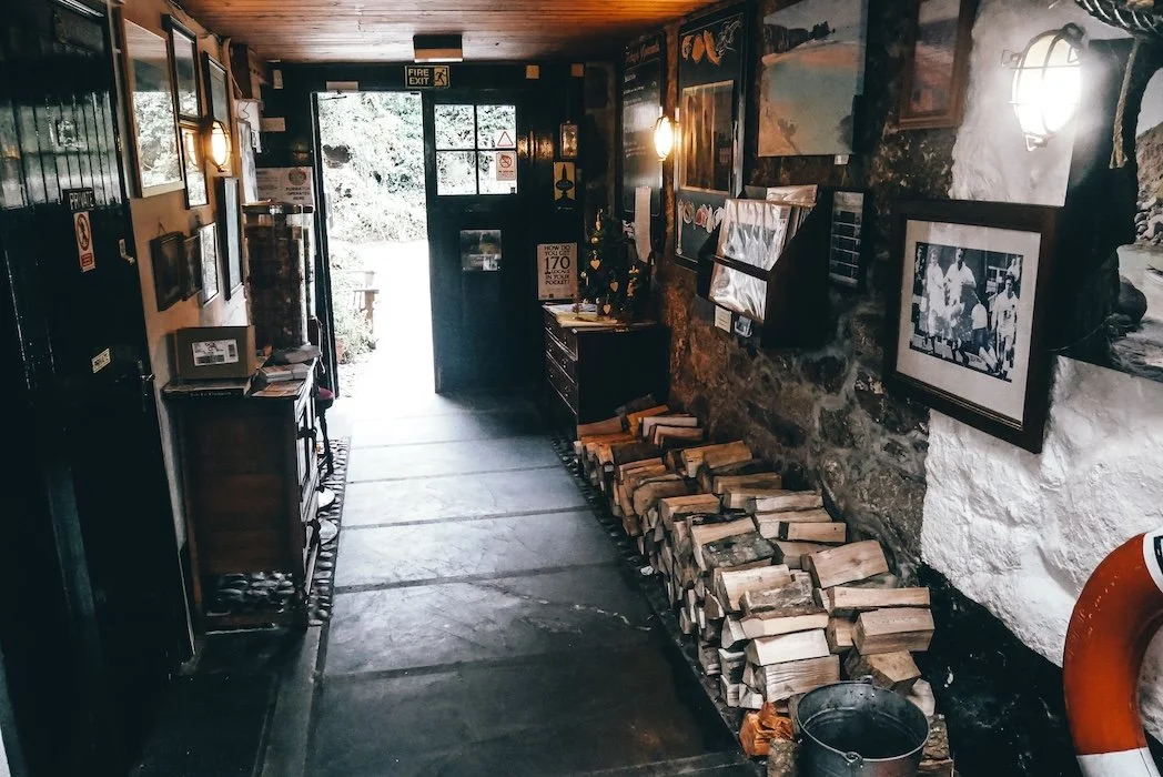 entrance to Logan Rock Inn, Treen