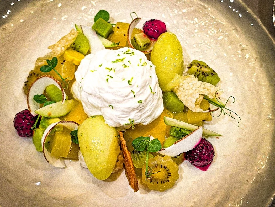 Fruit salad at Domaine de Rochebois