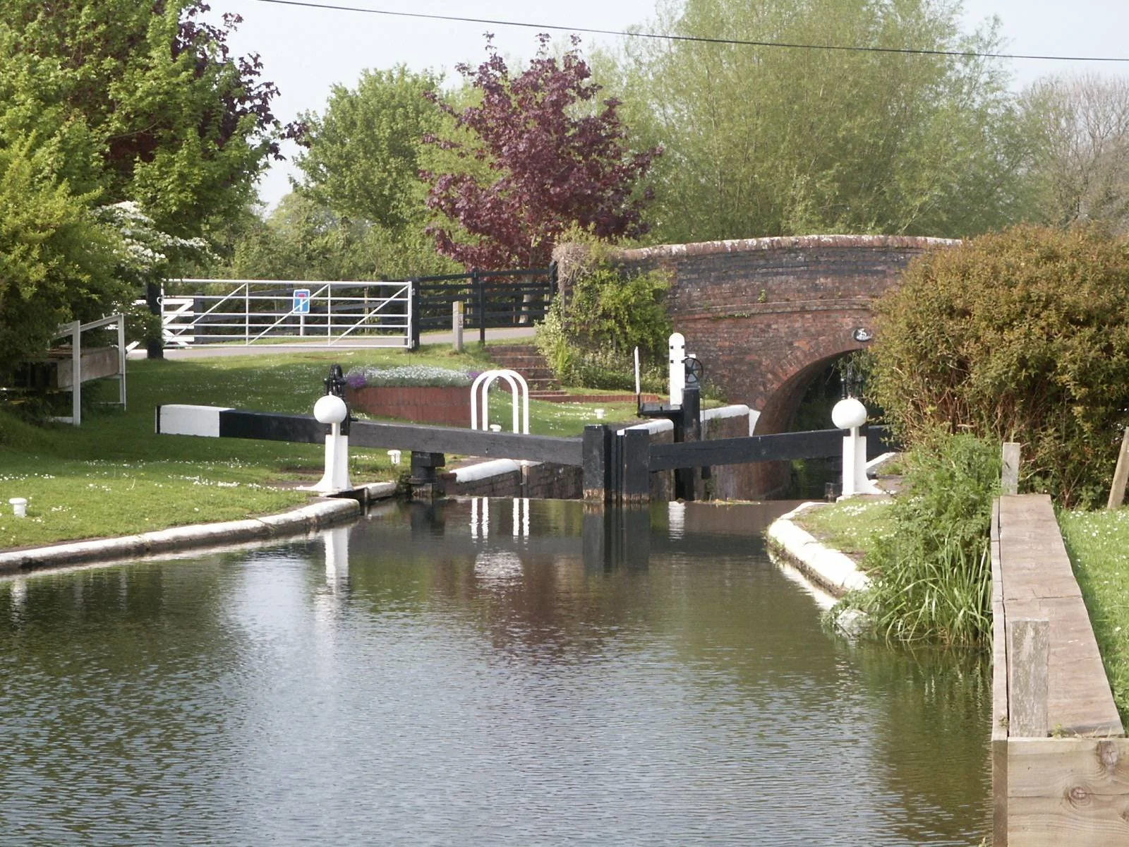 Maunsel Lock, Taunton Bridgwater Canal