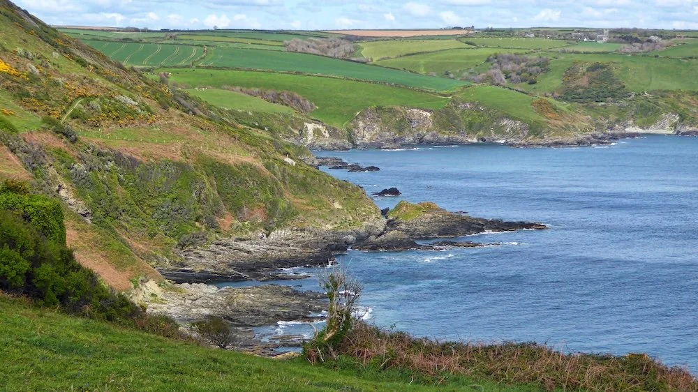 View across to Lansallos