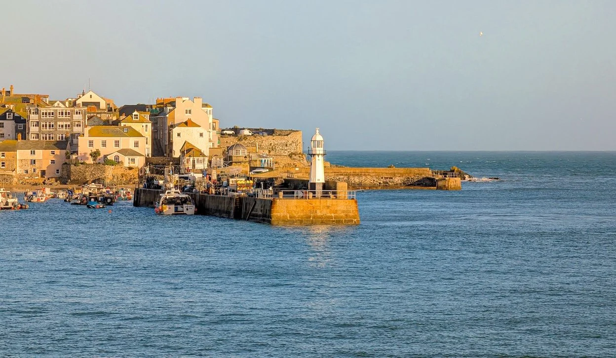 St Ives: view from my room at Pedn Olva