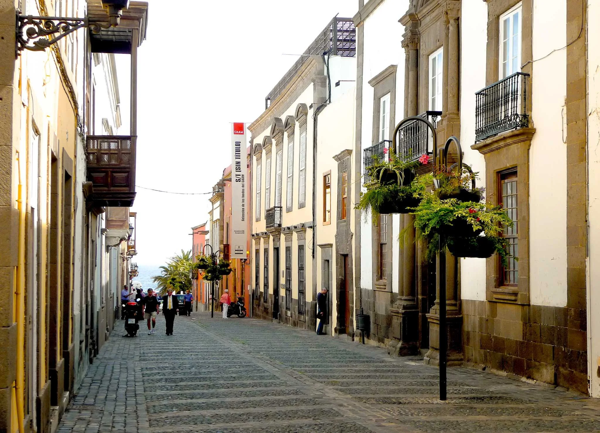 side street in Las Palmas, Gran Canaria