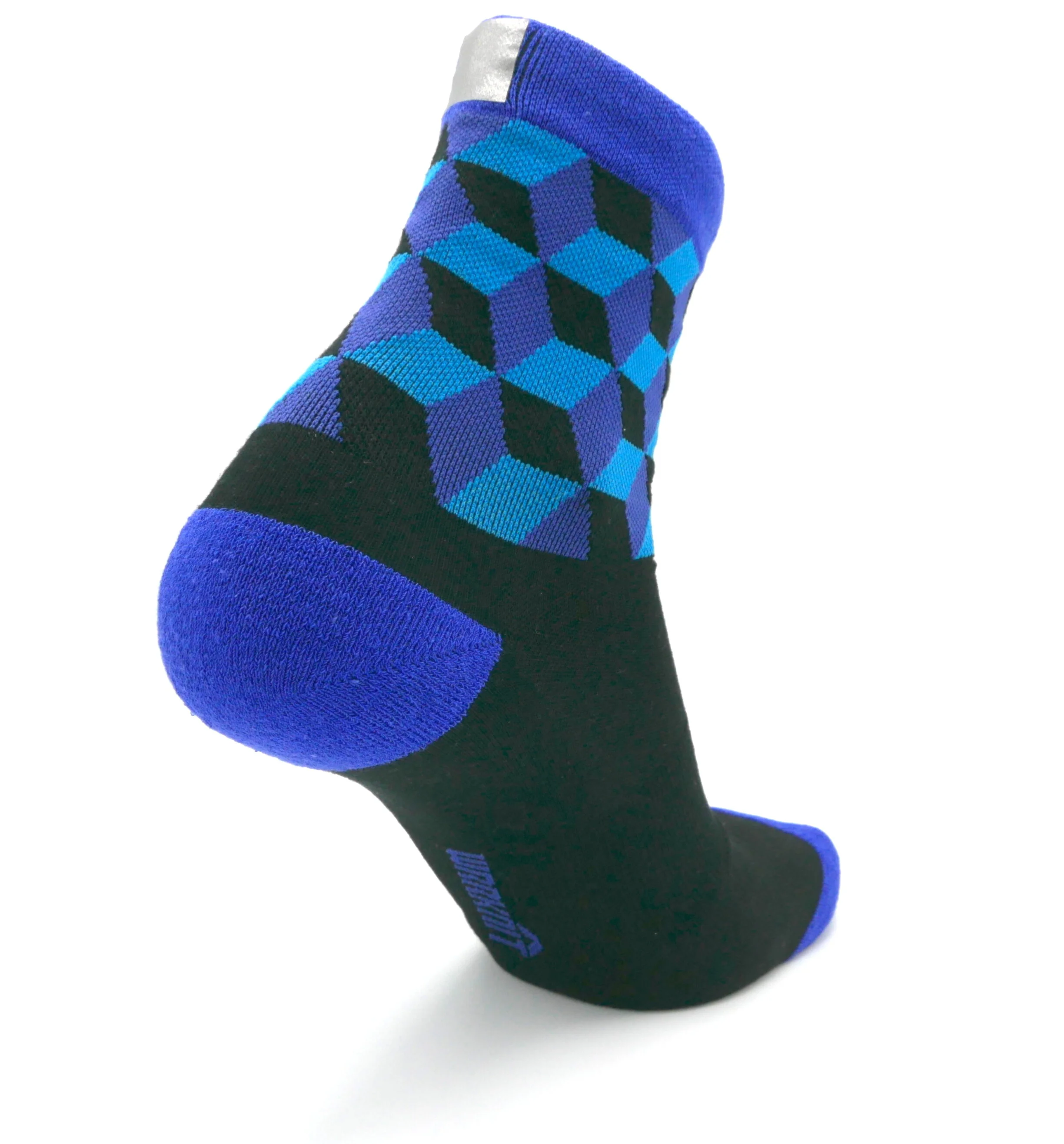 Geo Reflective Crew 7 Inch Black/Hawaiian Ocean