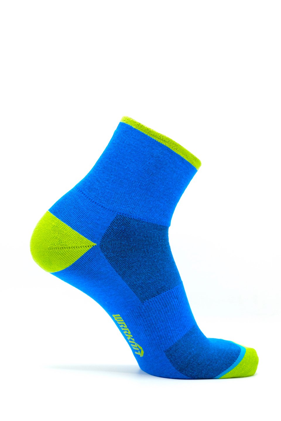 Tipping Top Reflective Quarter 6 Inch Classic Blue/Macaw Green