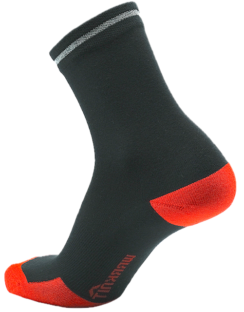 360 Reflective Stripe 9 Inch Crew Black/High Risk Red